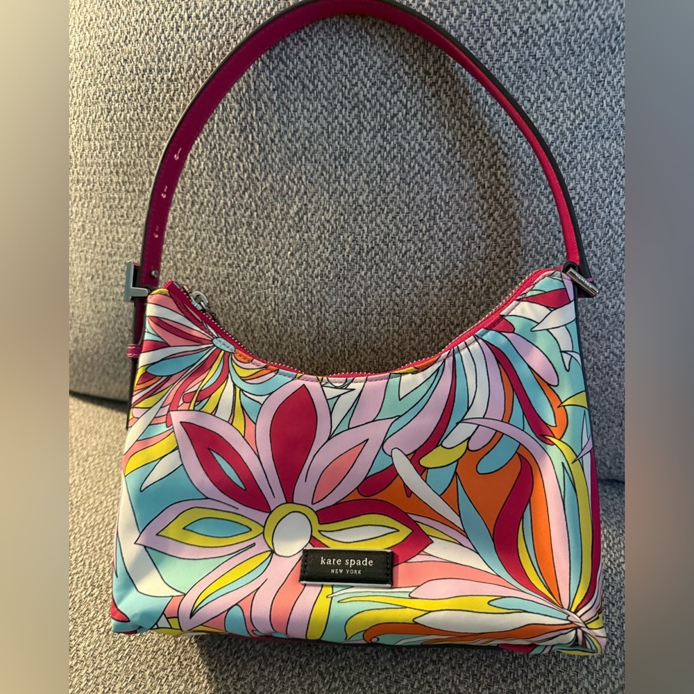 Kate Spade Colorful Floral Shoulder Bag